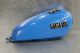 Vintage Oem 1979 Yamaha Xs650 Xs 650 Blue Gas Tank / Fuel Tank