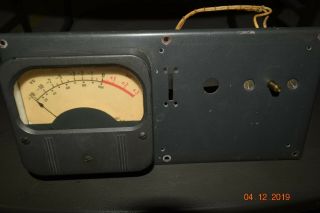 Vintage Weston Western Electric Ks Meter Vu Meter Stereo Amp Tube Amp Tech Labs