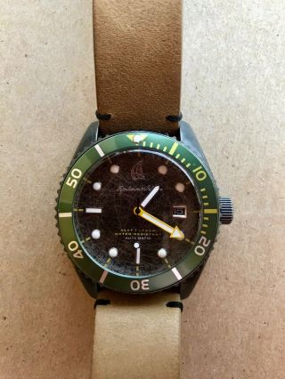 Spinnaker Wreck Automatic Brown Green