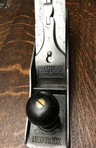 Vintage Stanley Bedrock 605 1/2 C Hand Plane Bed Rock Smoother Jack Type 5 4