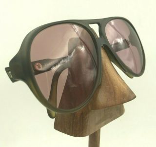 Vintage Playboy Optyl 3020 - 50 Military Green Aviator Sunglasses Frames Austria 2