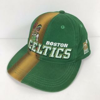 Vintage Sports Specialties Hat Boston Celtics Nba Green Adjustable Back One Size