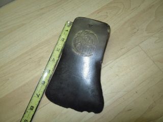 Vintage Van Camp Embossed Axe Head.  Strong Mark Need To Be Sharpened