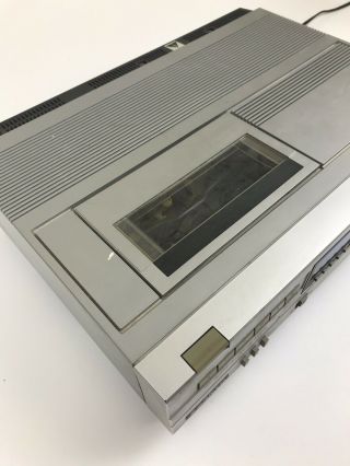 Vintage Sanyo Model VCR 4400 Betamax Video Cassette Recorder Player 4