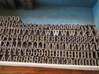Vintage Brass Letterpress Type,  Bookbinding,  Hotfoil,  Craft Projects & More (4) 4