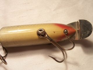 VINTAGE RARE EARLY CREEK CHUB JOINTED HUSKY PIKIE MULLET 3007 FISHING LURE 5