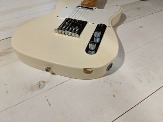 RARE Fender Squier MIM 1994 Telecaster Electric Guitar w/ Gigbag 5
