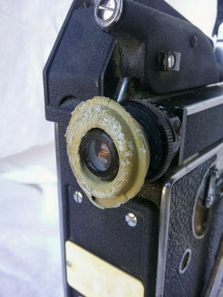 Vintage Paillard Bolex H16 Reflex 16mm Movie Camera,  mid century,  Hollywood 1969 10