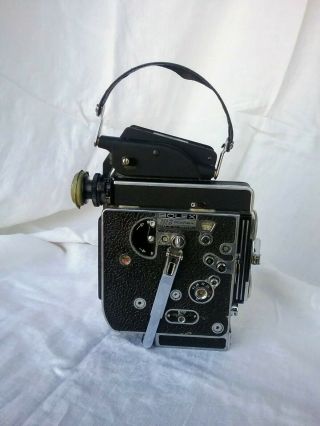 Vintage Paillard Bolex H16 Reflex 16mm Movie Camera,  Mid Century,  Hollywood 1969