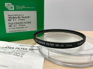 [Rare Top Mint] Fuji G617 Center Filter ND - 2X for 105mm lens From JAPAN 059 2