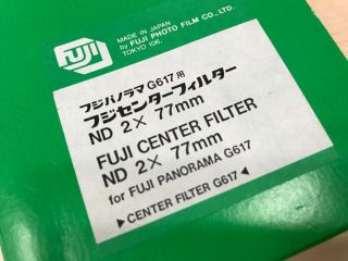 [Rare Top Mint] Fuji G617 Center Filter ND - 2X for 105mm lens From JAPAN 059 6