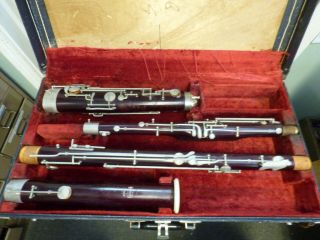 Vintage Selmer Bundy Wood Bassoon W\case