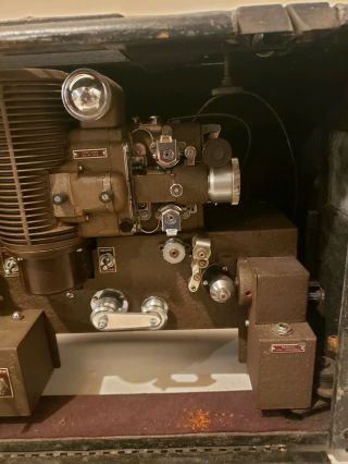 Rare Vintage 1950s Bell & Howell Filmosound 179 16mm Sound - on - Film Projector 4
