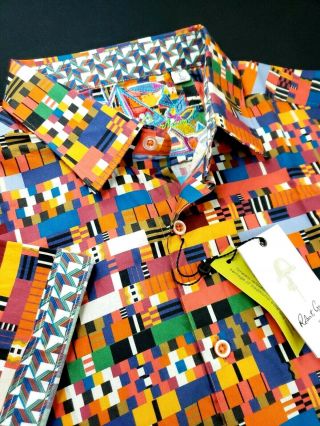 Robert Graham Vintage Patchwork Print Short Sleeve Shirt $178 4