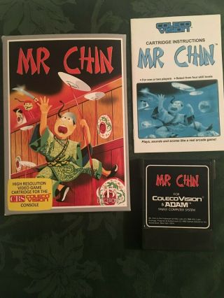 Colecovision Mr.  Chin - Brand - Limited Rare Release