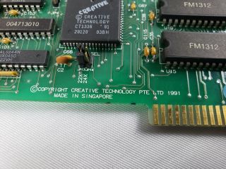 Creative Technology CT1330A Sound Blaster Card,  Vintage Gaming 3