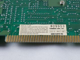 Creative Technology CT1330A Sound Blaster Card,  Vintage Gaming 5