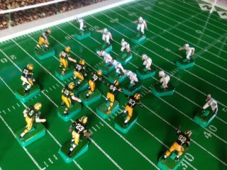 Vintage 1960 ' s Tudor 510 NFL Electric Football Game Orig.  Box Packers v/s Colts 6
