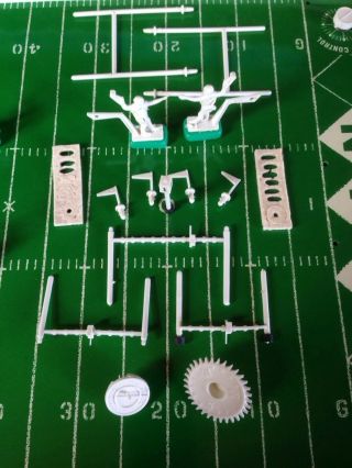 Vintage 1960 ' s Tudor 510 NFL Electric Football Game Orig.  Box Packers v/s Colts 7