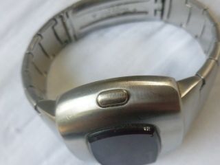 Vintage Men ' s Tiffany & Co Pulsar P3 LED Digital Watch Stainless Steel 5