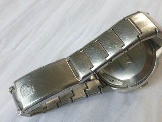 Vintage Men ' s Tiffany & Co Pulsar P3 LED Digital Watch Stainless Steel 6