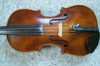 Vintage Full Size Violin Labeled Amati An Estate Instrument 4