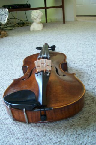 Vintage Full Size Violin Labeled Amati An Estate Instrument 7