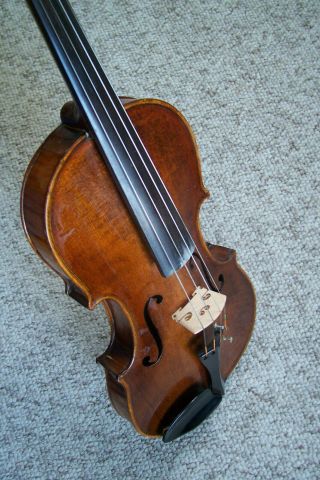 Vintage Full Size Violin Labeled Amati An Estate Instrument 8