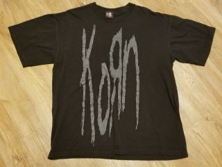 Korn Life Is Peachy Vintage Soft Black Xl Shirt 1996 Giant Band Shirt Rock