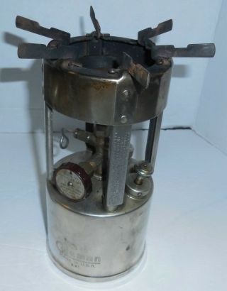 Vintage Coleman No.  530 A47 Single Burner Camp Stove with Case and Wrench 2