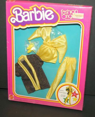 1023 Fashion Originals Superstar Era Outfit 1978 Nrfb Vintage Barbie Doll