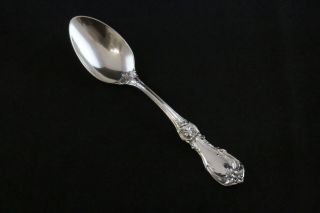 Reed & Barton Burgundy Sterling Silver Dessert Oval Soup Spoon Old Mark - 7 1/4 "
