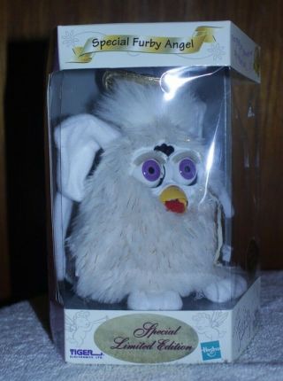Special Furby Angel Limited Edition Tiger Electronics 2000 Rare
