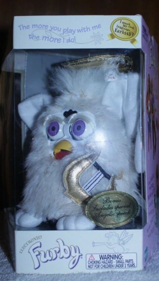 Special Furby Angel Limited Edition Tiger Electronics 2000 RARE 3