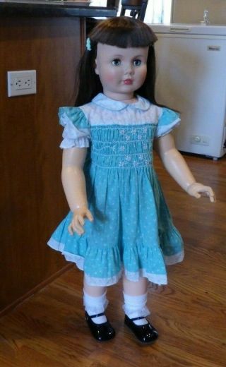 Rare A,  1959 Madame Alexander 36 " Janie Playpal Doll Owner Exc