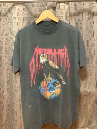 Metallica 1994 Nowhere Else To Roam U.  S.  Summer Tour T - Shirt Xl Vintage Pushead
