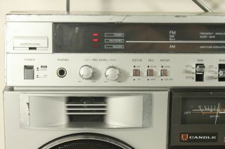 CANDLE JTR 1287,  rare vintage boombox,  serviced.  (ref B 887) 2