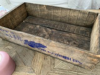 Rachel Ashwell Shabby Chic Couture Vintage Blueberry Crate
