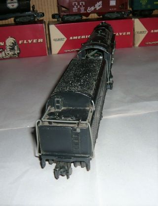 VINTAGE AMERICAN FLYER 326 ENGINE,  TENDER TRAIN SET W/BOXES & OUTFIT BOX 20360 5