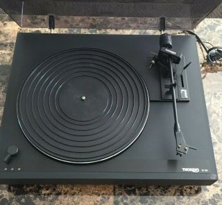 Thorens Vintage Td 180 Turntable Record Player No Power Supply.  Rare