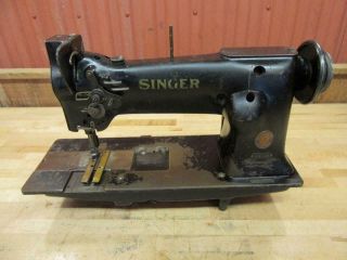 Vintage Heavy Duty Commercial Industrial Singer Sewing Machine Model 112 112w140