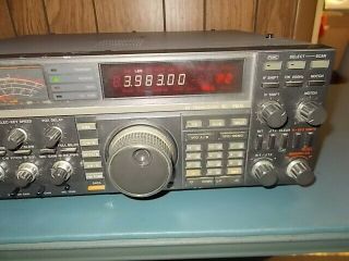 VINTAGE ICOM IC - 765 HF HAM RADIO TRANSCEIVER - ORIG MIC,  CONTEST QUALITY 10