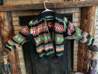 Collectors Item Seminole Indian Vintage Patchwork Jacket