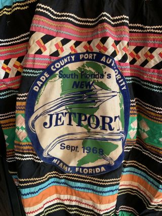 Collectors Item Seminole Indian Vintage Patchwork Jacket 2