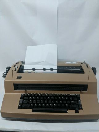 Vintage Ibm Correcting Selectric Iii Typewriter - &