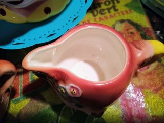 Enesco PY Lil Bear Teapot,  Creamer Sugar Vintage MCM Kitsch Anthropomorphic 8