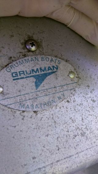 17 Foot Classic Vintage Grumman Aluminum Canoe 1973 by Northrop 8