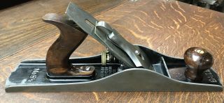 Vintage STANLEY No.  5 1/2 C Bailey corrugated Hand Plane Type 11 Jack 4