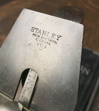 Vintage STANLEY No.  5 1/2 C Bailey corrugated Hand Plane Type 11 Jack 6