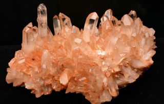 12.  07lb Natural Pink Quartz Crystal Cluster Mineral Specimen Rare
